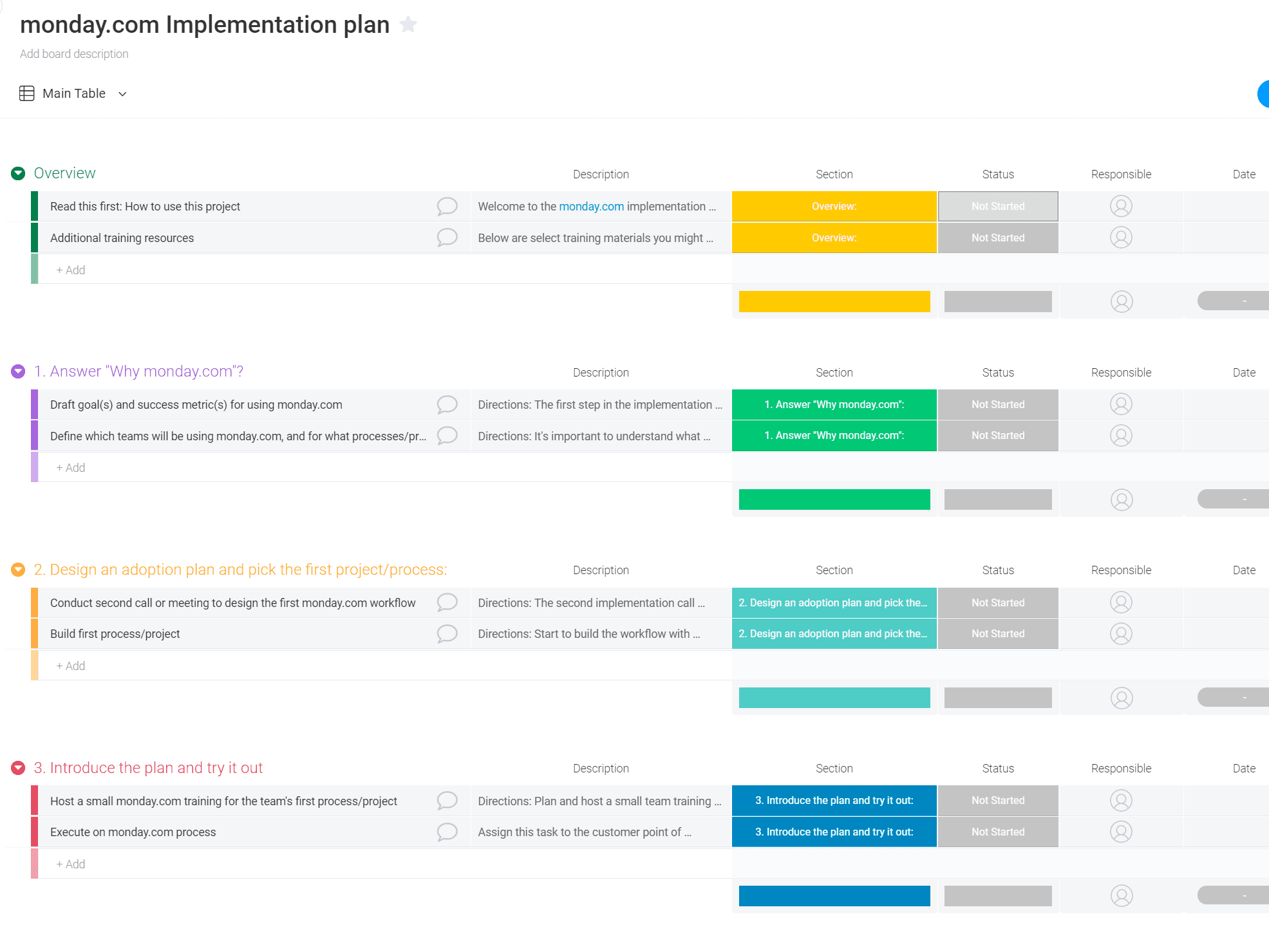 Monday.com - Your virtual Project Manager